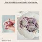 Phalaenopsis 15 pcs/box Elastic Braided Hair Tie