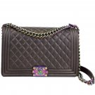 Authentic - CHANEL Iridescent Le Boy Bag