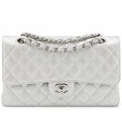 Authentic - CHANEL 21k Glittered Classic Flap