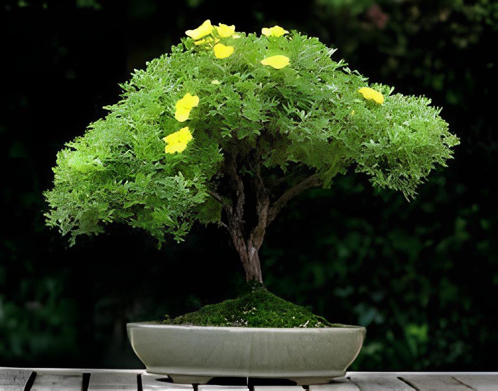 200 Seeds Potentilla Fruticosa Bonsai Plantas Fresh Seeds