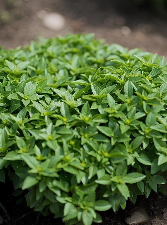 60 Seeds Super Small Thin Leaf Basil Herb 'Fine Minette' Organic Fresh Seeds
