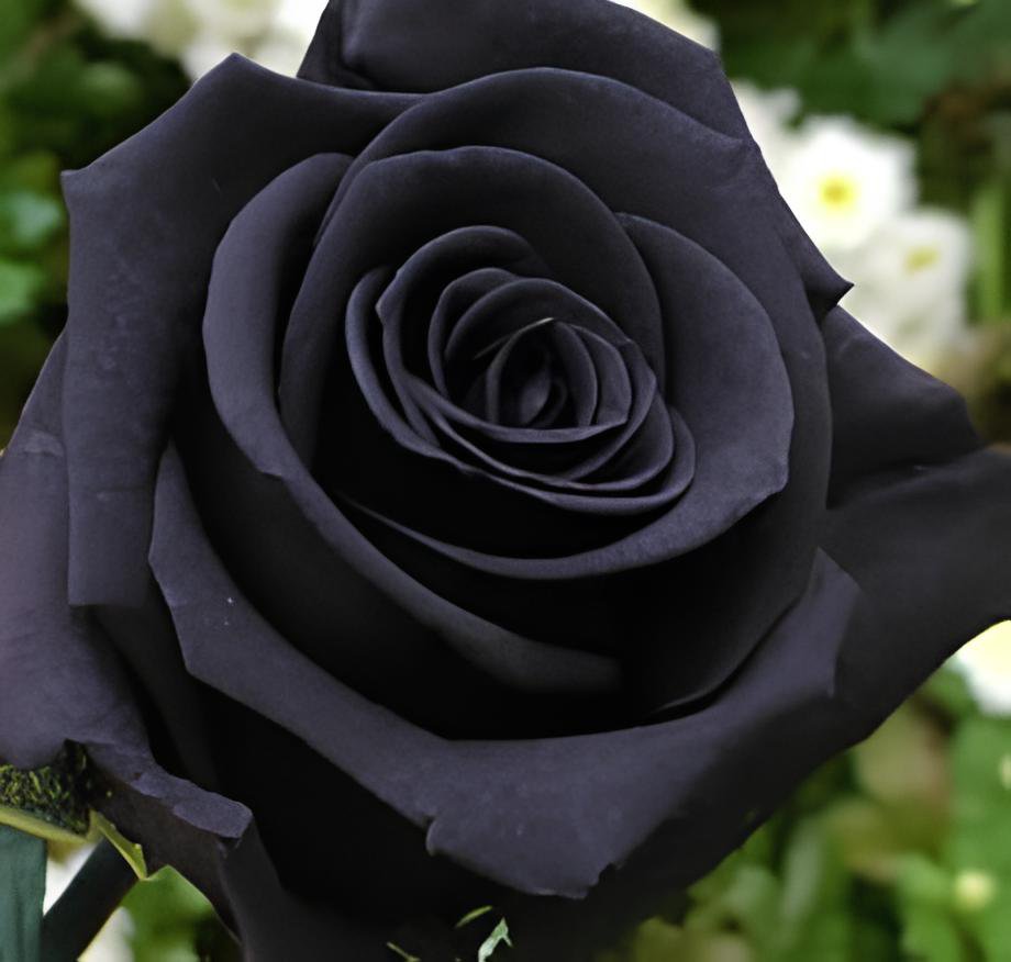 100 Seeds Maroon Super Black Rose Shrub Flower Fresh Seeds