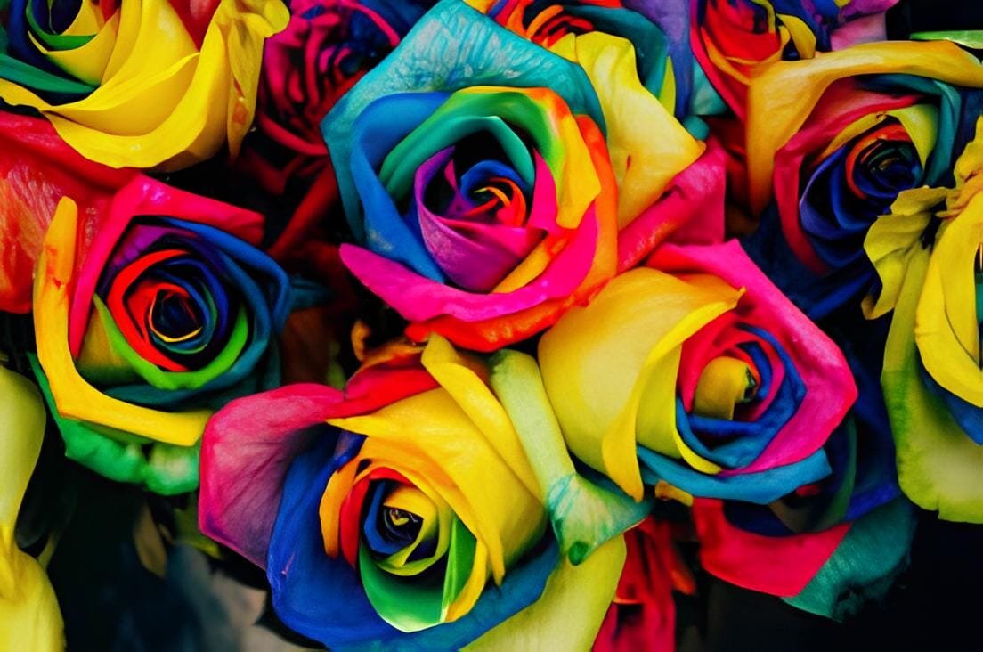 100 Seeds Rare 'Outer Space' Rose Shrub Flower