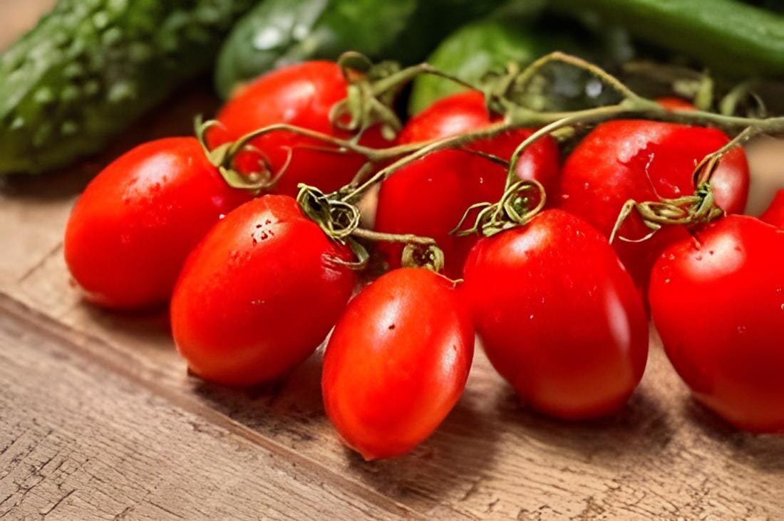 400 Seeds Star Ruby' Small Round Red Truss Cherry Tomato