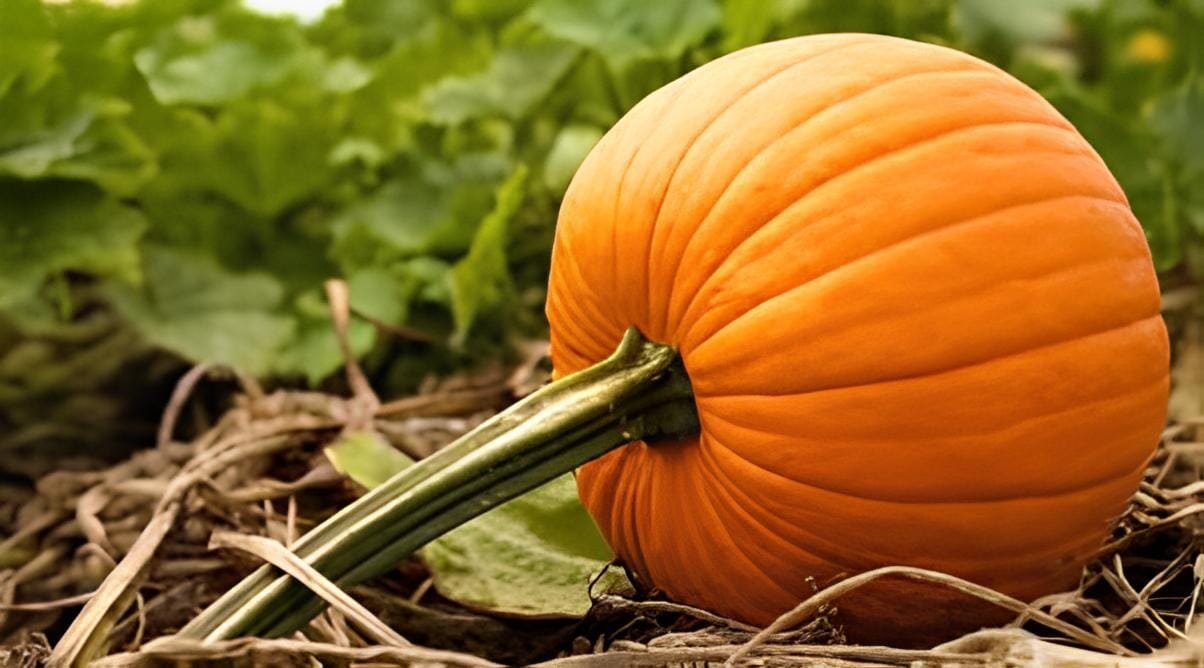 16 Seeds Bi-colored Ornamental Pumpkin with Five Pairs Edges Cucurbita