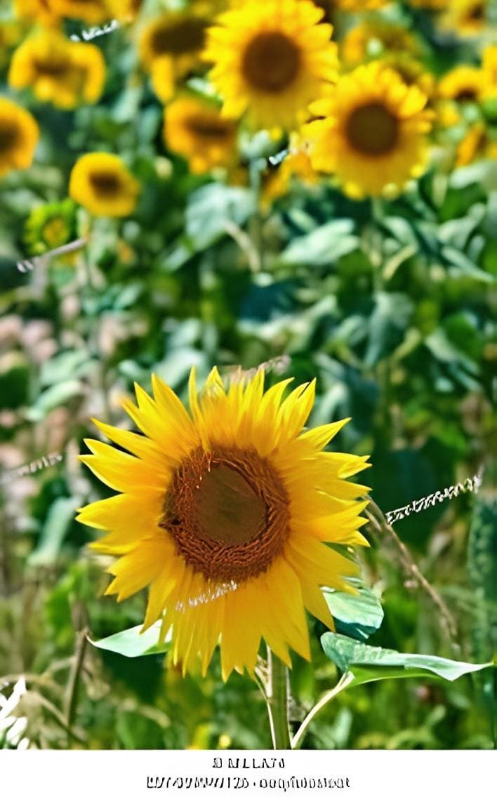 30 Seeds Peking 'Vedova' Bonsai Yellow Ornamental Sunflower