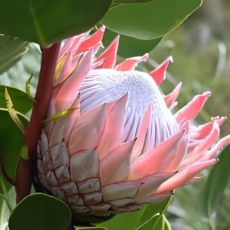 4 Seeds Protea Cynaroides Water Pink Flowers