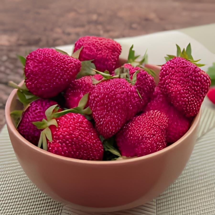 100 Seeds Rare Purple Strawberry
