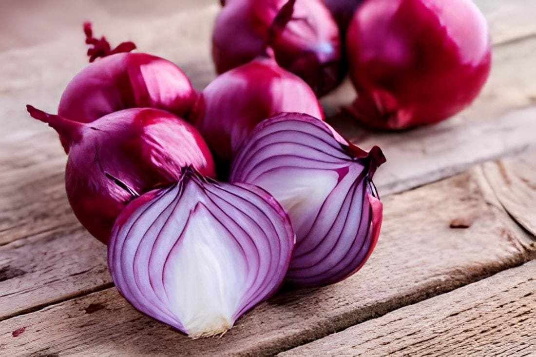 2000 Seeds Rare Allium Cepa Purple Round Onions Vegetables