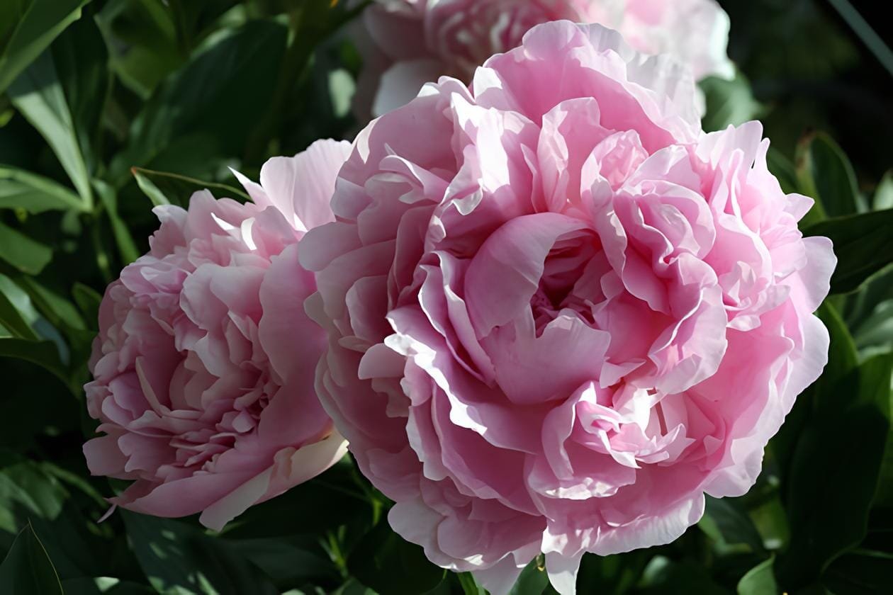 10 Seeds Peony Light Pink Petals Crested Flower
