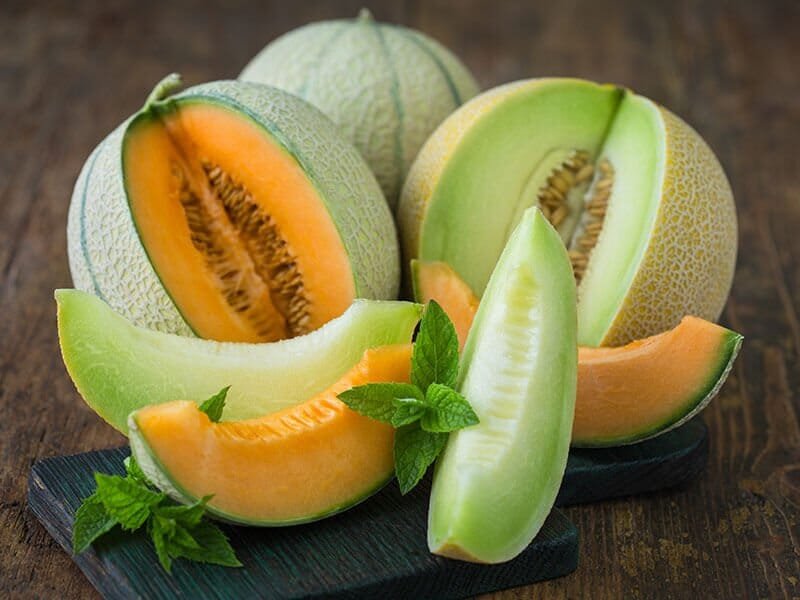 20 Seeds Green White Sweet Melon