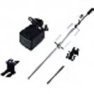 Dyna-Glo Universal Heavy Duty Rotisserie Kit for Grills, Black & Silver