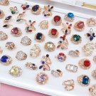 50pcs Luxury Mixed Rhinestone Women's Rings 50pcs Luxury Mixed Rhinestone Women's Rings