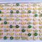100pcs Lmitation Jade Round Women's Rings