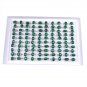 100pcs Oval Stone Malachite Rings