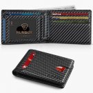 Wallet for Men Slim 11 Credit Card Holder Slots Leather