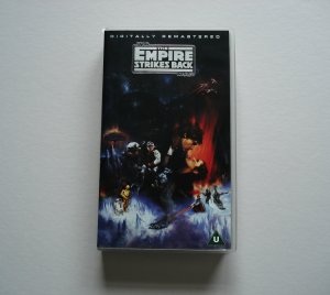 THE EMPIRE STRIKES BACK STAR WARS RARE OOP VHS
