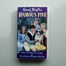 The Famous Five Enid Blyton: Five Go Off To Camp and Five Have Plenty of Fun RARE VHS