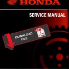 HONDA CBX 250 / TWISTER 2005 2006 2007 2008 2009 SERVICE REPAIR WORKSHOP MANUAL