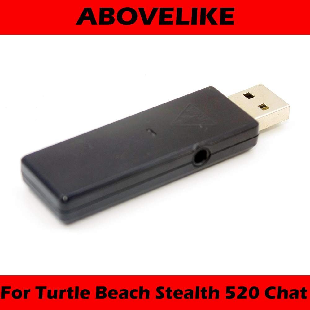 Wireless Headset USB Dongle Transceiver Adapter Ear Force For Turtle Beach Stealth 520 TX Chat