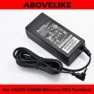 New Wall AC Power Adapter Charger 12V 2A EXA1004UH For VeriFone VX670 VX680 Wireless POS Terminal