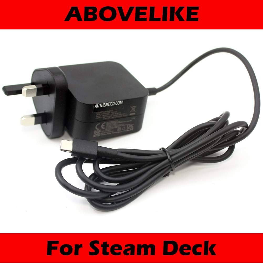 AUTHENTICD&Acirc;&reg; New AC DC Power Adapter W20-045N1D 45W UK Plug For Steam Deck Chicony OEM