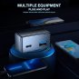 Aluminum 18W Car OBD Adapter Phone Type-C USB Fast Charger for Tesla Model 3/Y