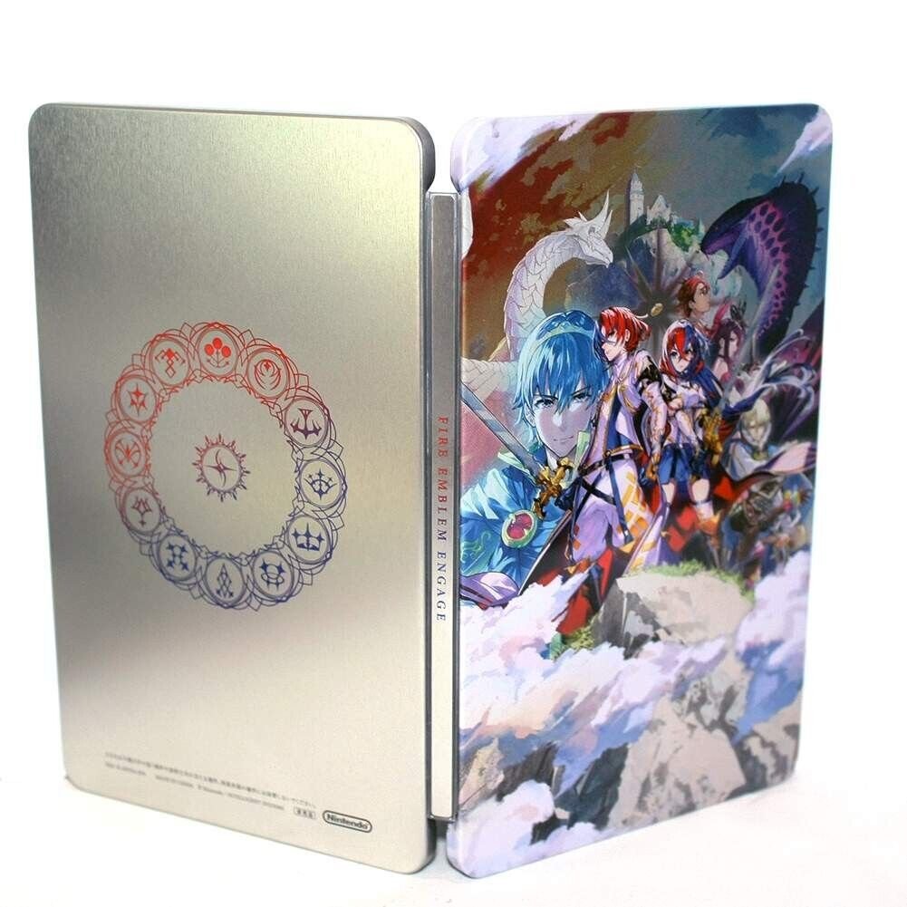Official  EngageFire Emblem Engage Limited Edition SteelBook Case for Nintendo