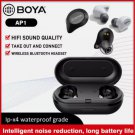 BOYA BY-AP1 True Wireless Stereo TWS Earbuds Bluetooth 5.0 Earphones Headset BOYA BY-AP1 True Wireless Stereo TWS Earbuds Bluetooth 5.0 Earphones Headset