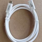 New Genuine ASUS ROG USB 3.1 Type-C USB-C Male to Female Extension Cable 1M Whie New Genuine ASUS ROG USB 3.1 Type-C USB-C Male to Female Extension Cable 1M Whie