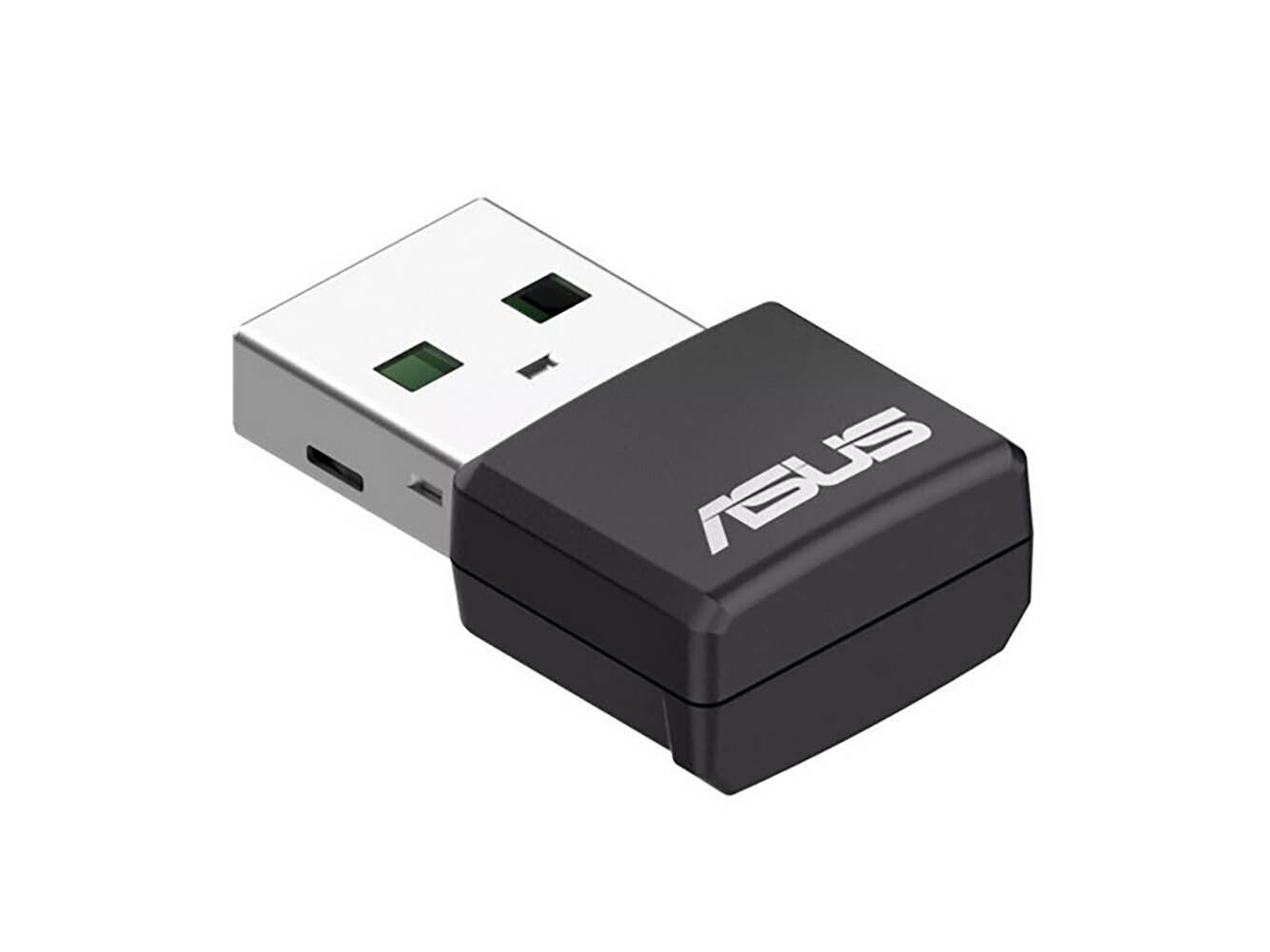 New ASUS AX56 nano Dual-Band 2.4G/5GWi-Fi 6 AX1800 USB 3.0 Network Adapter