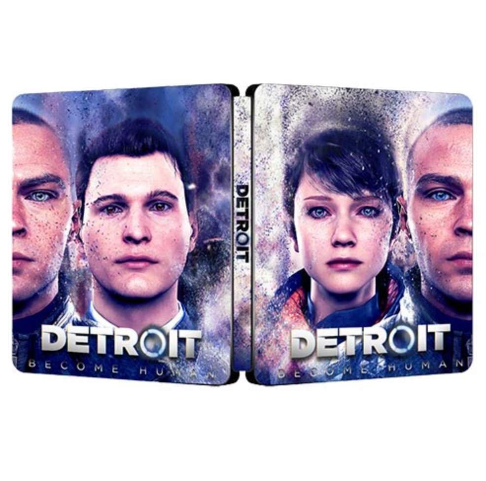 New Limited Detroit: Become Human Phantom G2 Steelbook Case Custom Made PS4 5