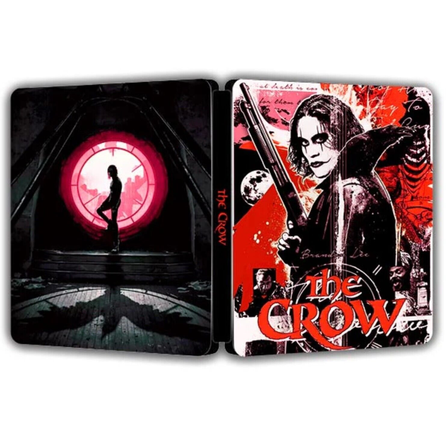 New Limited The Crow 1994 Brandon Lee Retro Edition Steelbook Case Custom Made