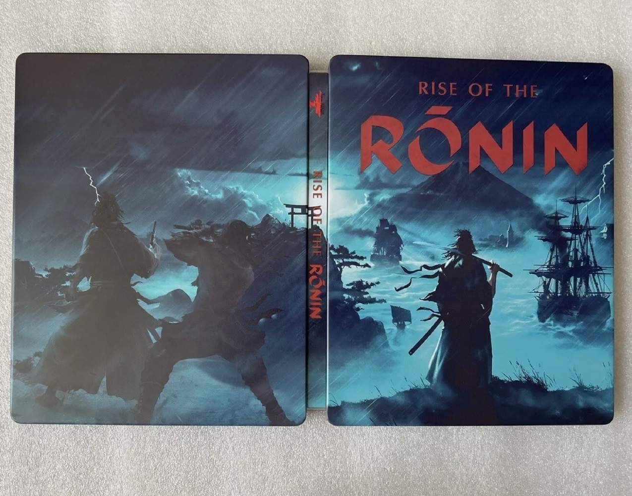 New Rare Limited Edition Rise Of The Ronin Steelbook Case Custom Made For PS5