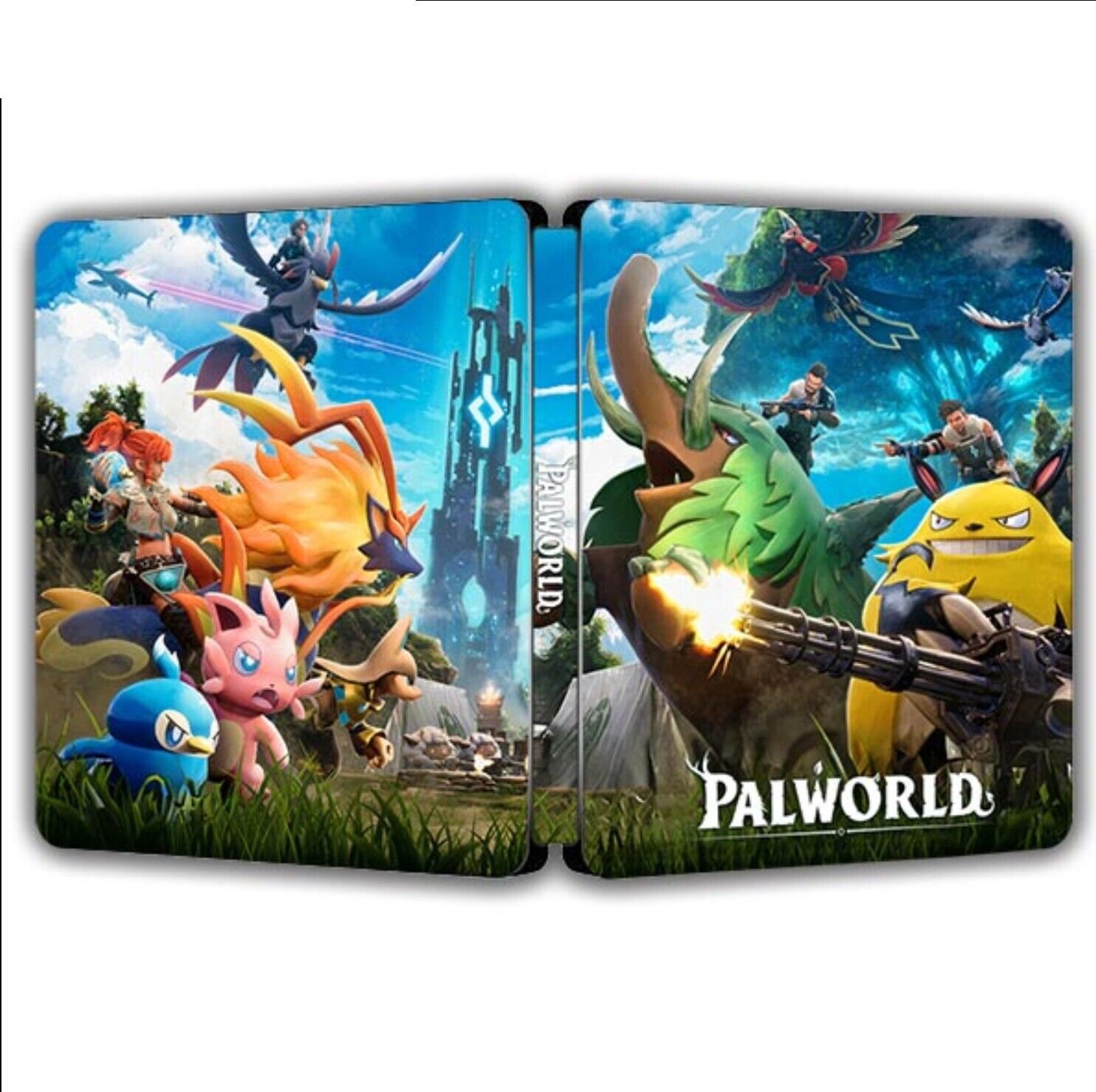 New Rare Limited Palworld Hot Topic Edition G2 Steelbook Case Custom Made No Gam