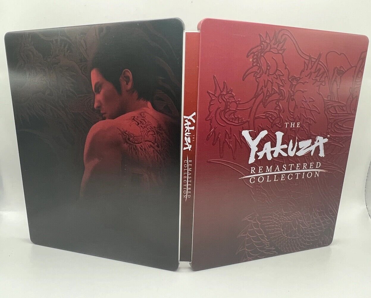The YAKUZA Remastered Collection Brady LimitedEdition Steelbook Case Custom Made