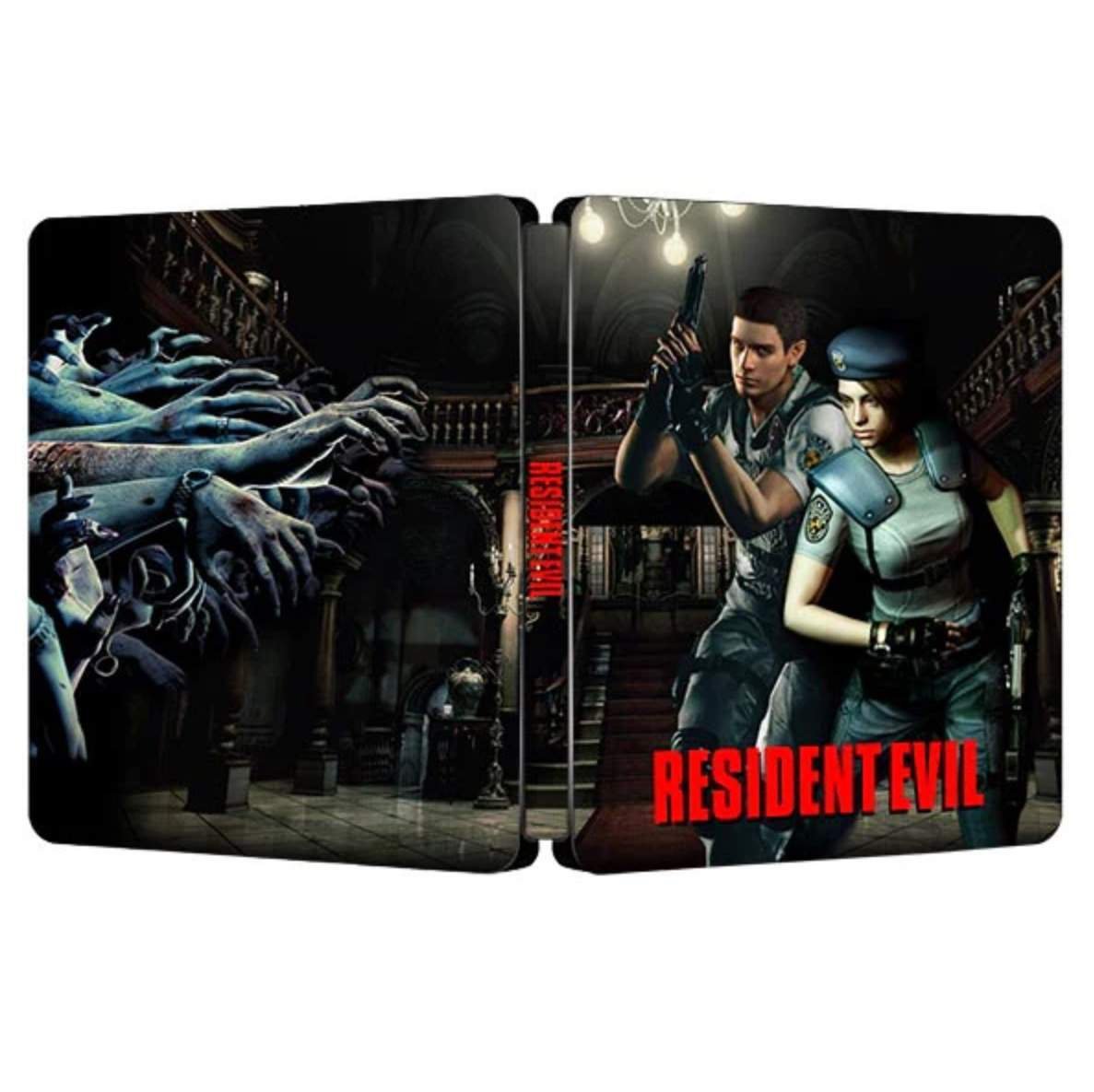 New Rare Limited Resident Evil 1 Remake Retro Edition Steelbook Case Custom Made