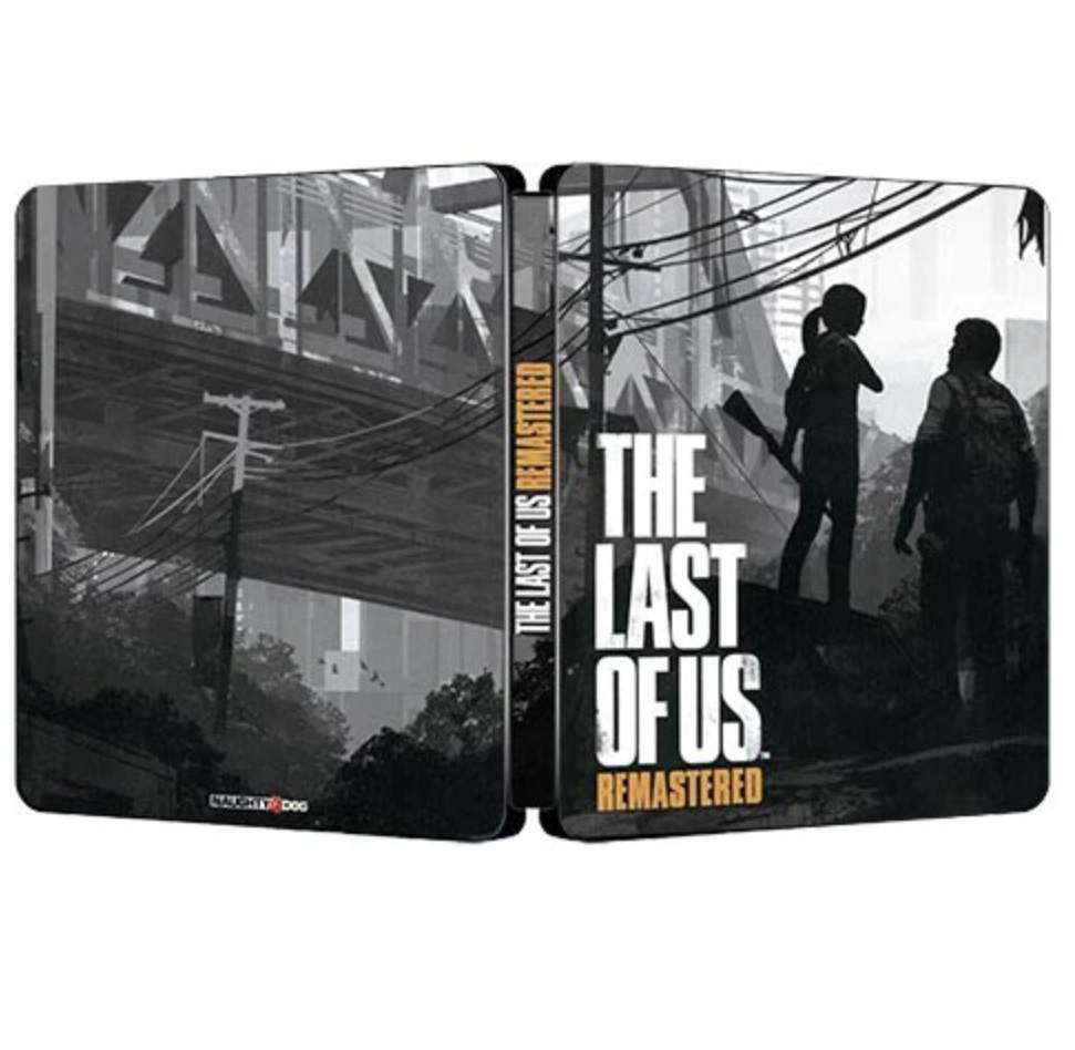 New Rare Limited Edition The Last of Us Remastered G2 Steelbook Case Custom Made