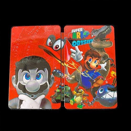 Limited Edition Super Mario Odyssey Steelbook Custom Made For Nintendo Switch