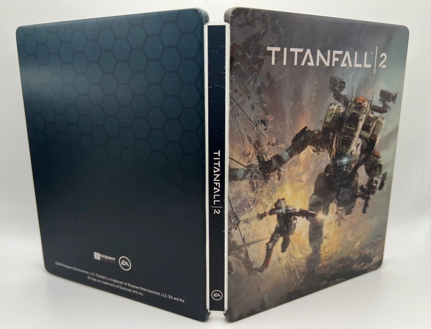 New Rare Limited Edition Titanfall 2 Classic G2 Steelbook Case Custom Made PS4 5