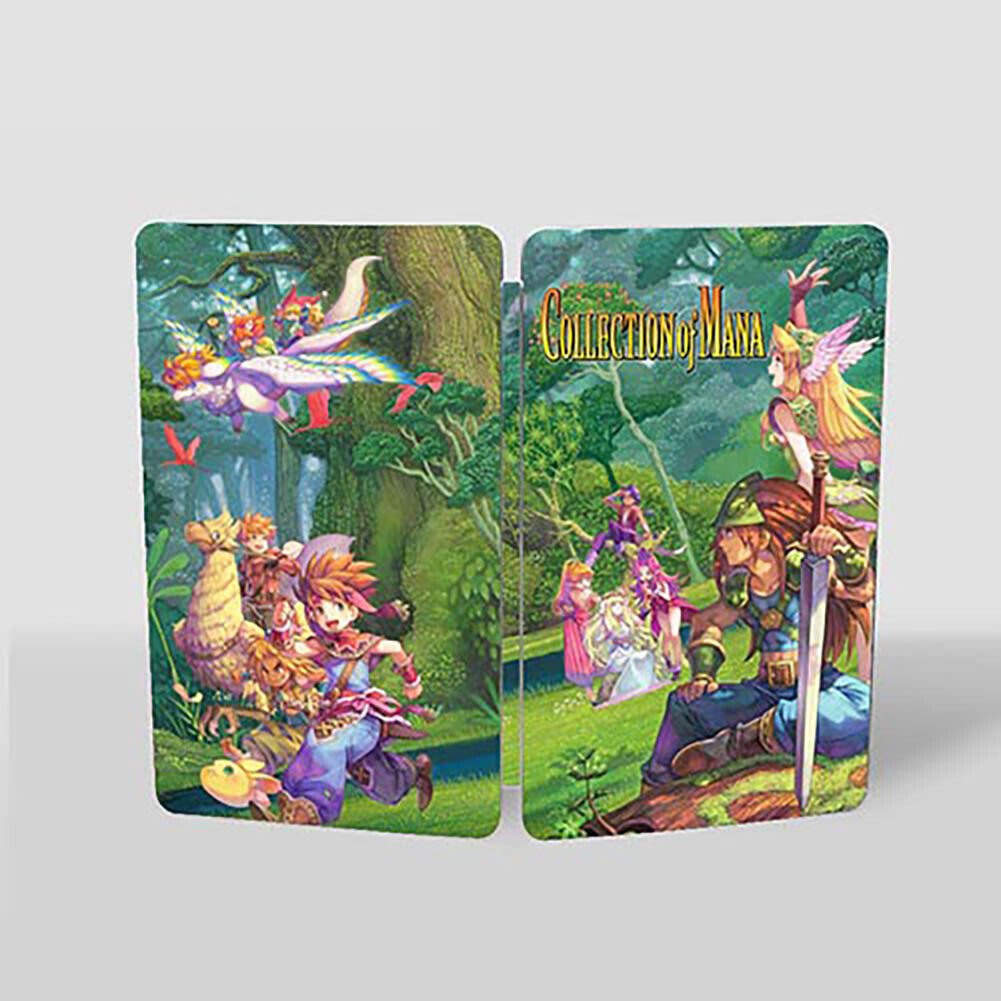 New Limited Collection of Mana Steelbook Custom Made For Nintendo Switch