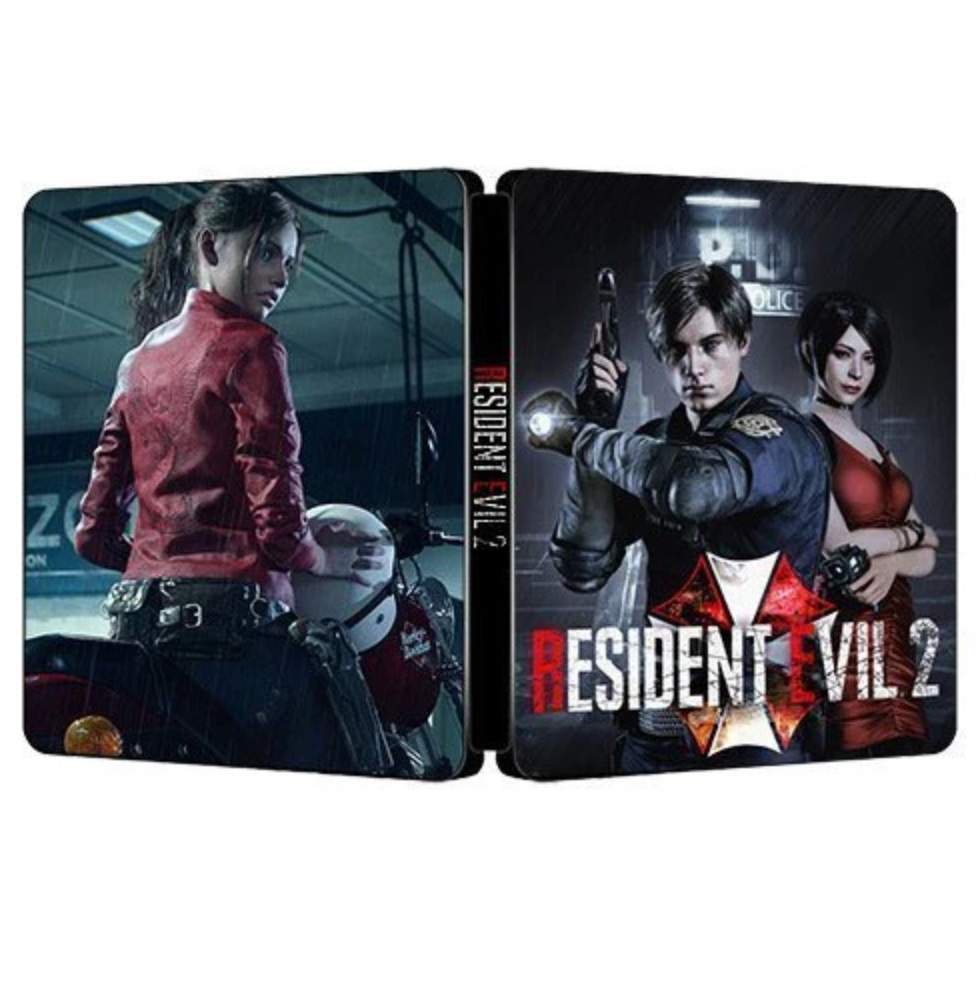 New Rare Limited Edition Resident Evil 2 Classic G2 Steelbook Case Custom Made