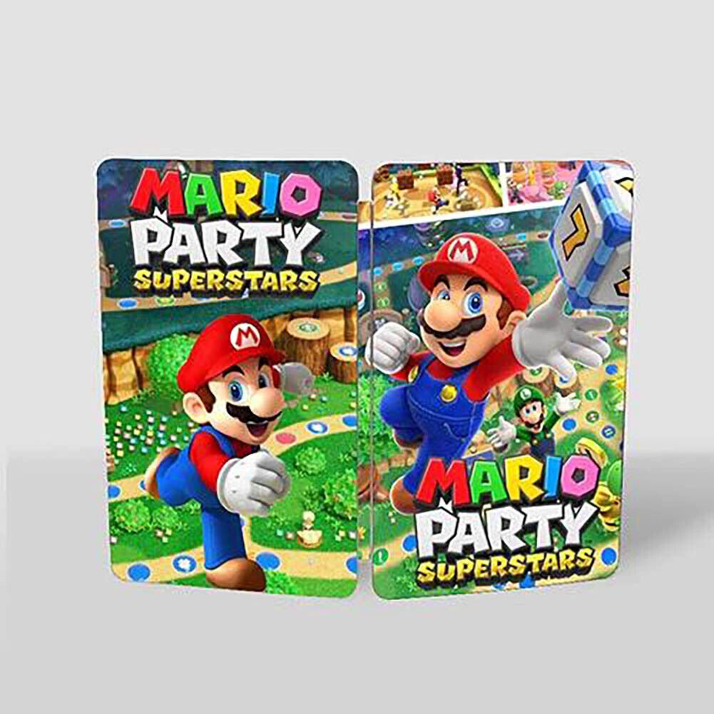 New Limited Mario Party Superstars Steelbook Custom Made For Nintendo Switch