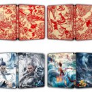 New Rare Limited Edition Nezha 2 Bundle 4PCS Steelbook Case Custom Made No Moive New Rare Limited Edition Nezha 2 Bundle 4PCS Steelbook Case Custom Made No Moive