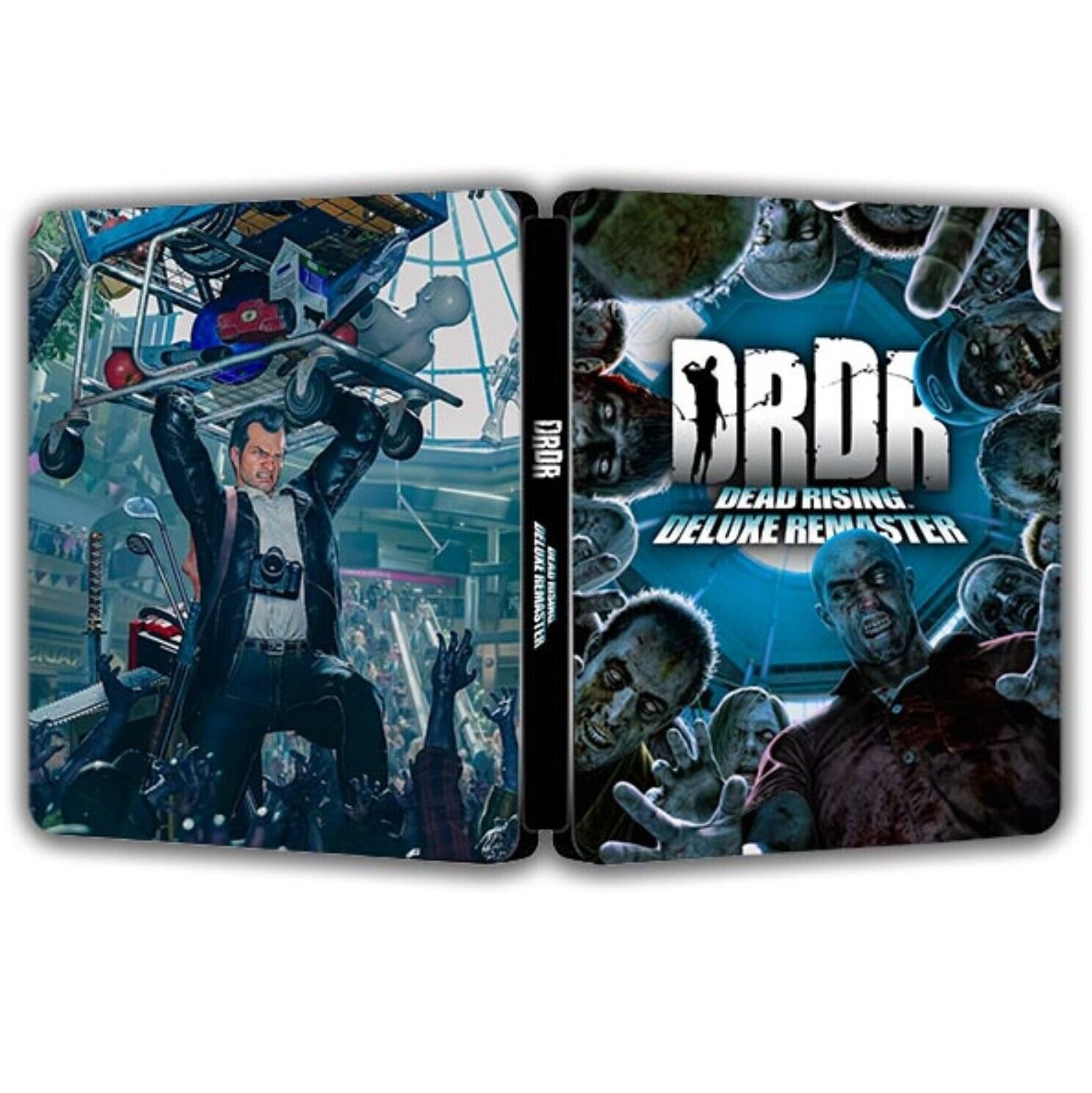 New Rare Limited Dead Rising Deluxe Remaster DRDR  Steelbook Case Custom Made