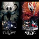New Hollow Knight Silksong Knight & Hornet Bundle 2X Steelbook Case Custom Made