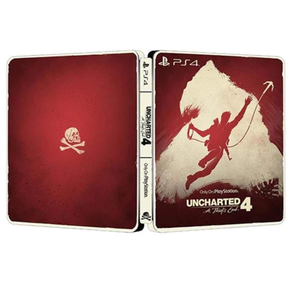Uncharted 4 A Thief's End Only On PlayStation Classic Steelbook Case Custom Made