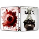 New Rare Limited Edition SAW X 2023 JIGSAW COLLECTION Steelbook Case Custom Made New Rare Limited Edition SAW X 2023 JIGSAW COLLECTION Steelbook Case Custom Made