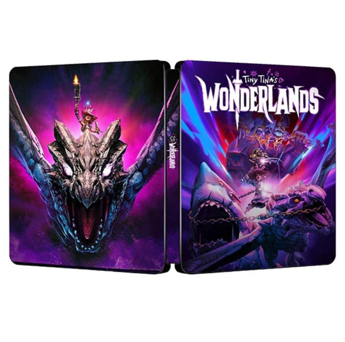 New Rare Limited Edition Tiny Tina's Wonderlands G2 Steelbook Case Custom Made