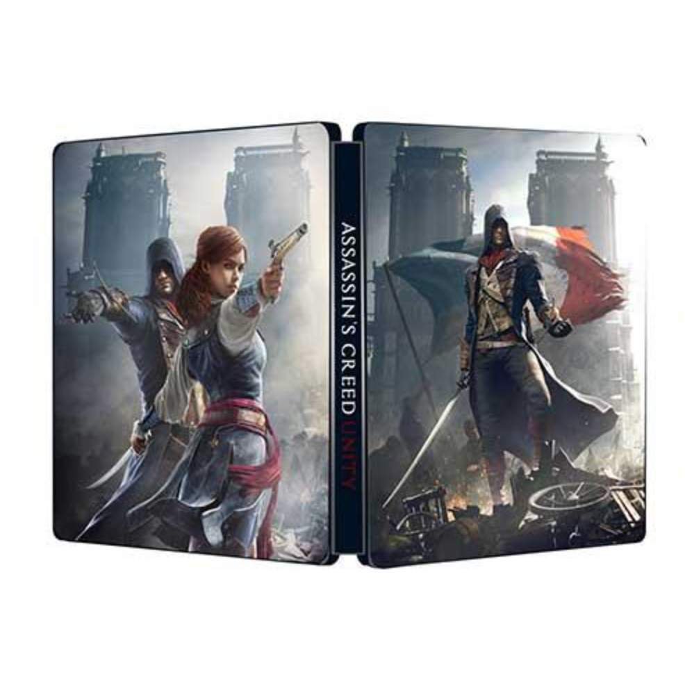 New Rare Limited Edition Assassin's Creed Unity G2 Steelbook Case Custom Made